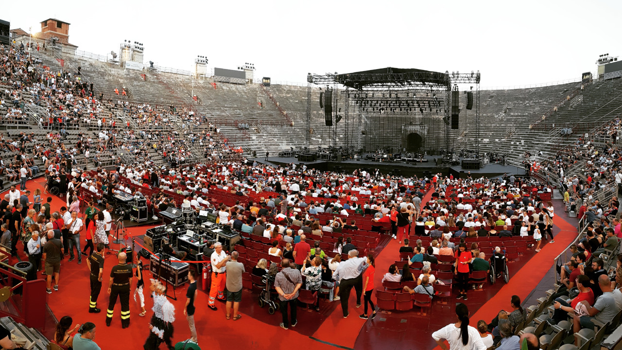 Ingresso all'Arena di Verona