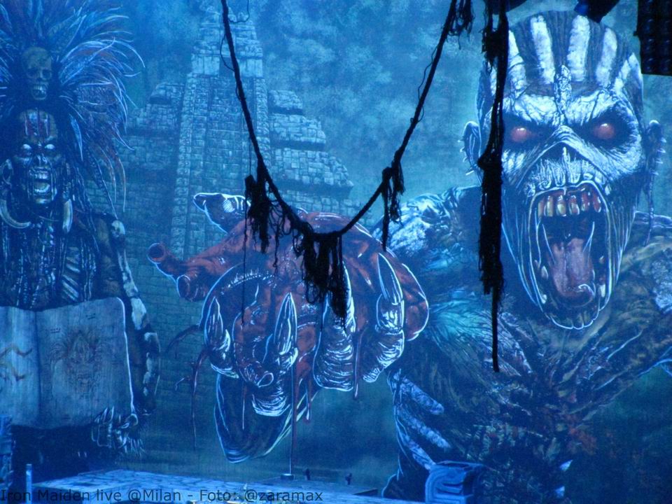 Iron Maiden a Milano nel 2016 Iron Maiden a Milano nel 2016
